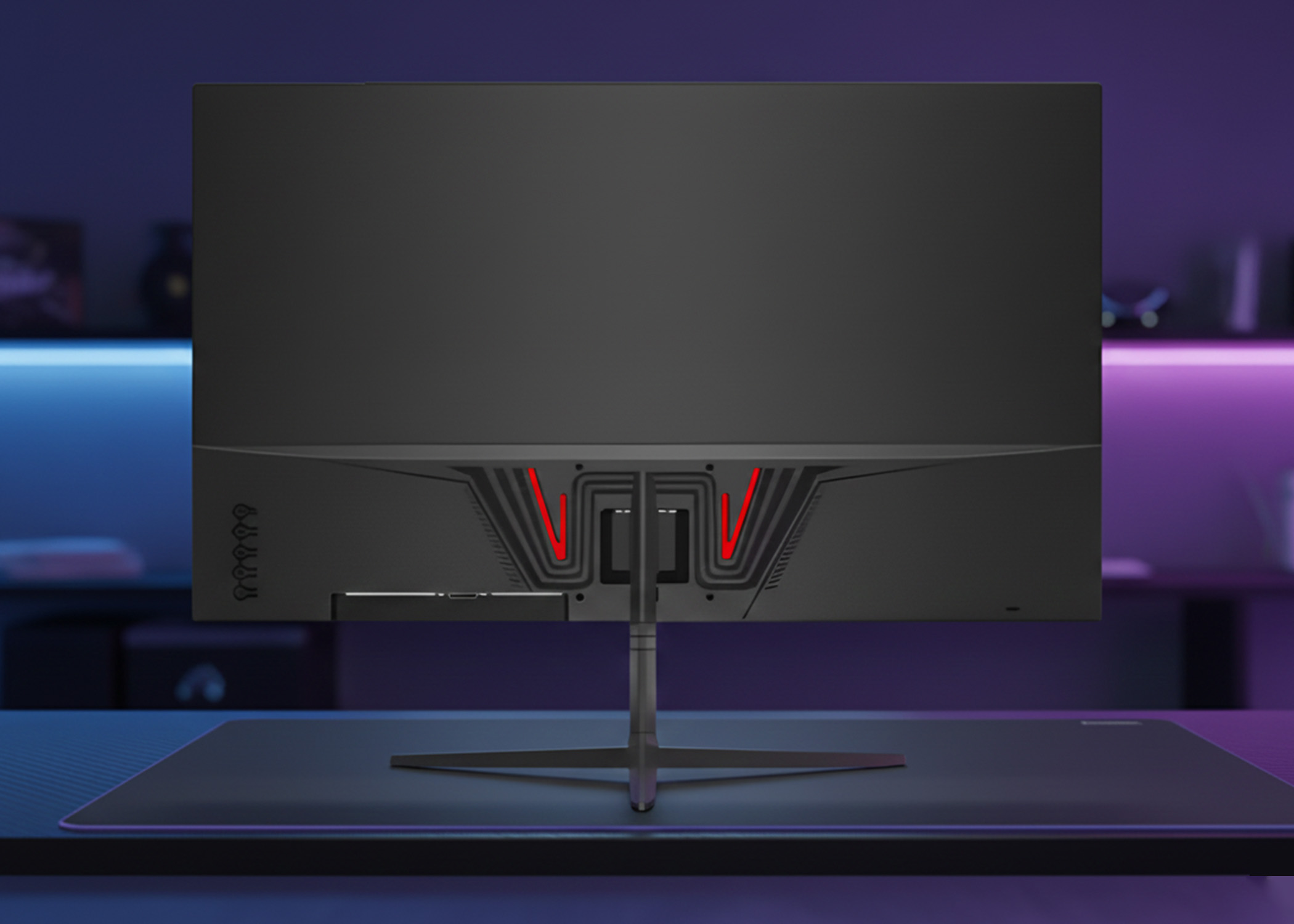 Monova 24 FHD IPS 200Hz Gaming Monitor Back - Sri Lanka