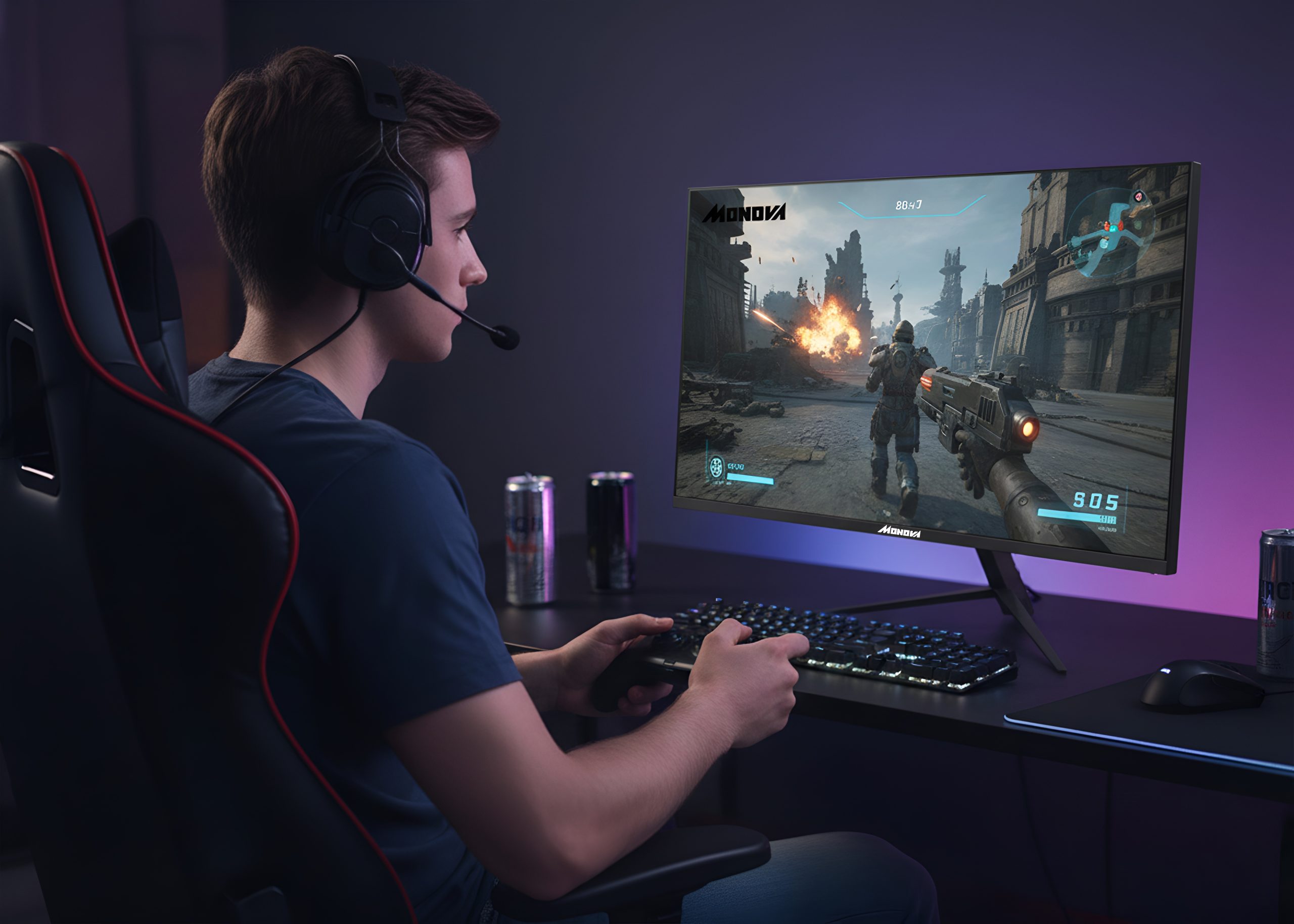 Monova 27 inch 2K 165Hz LED Monitor - Sri Lanka