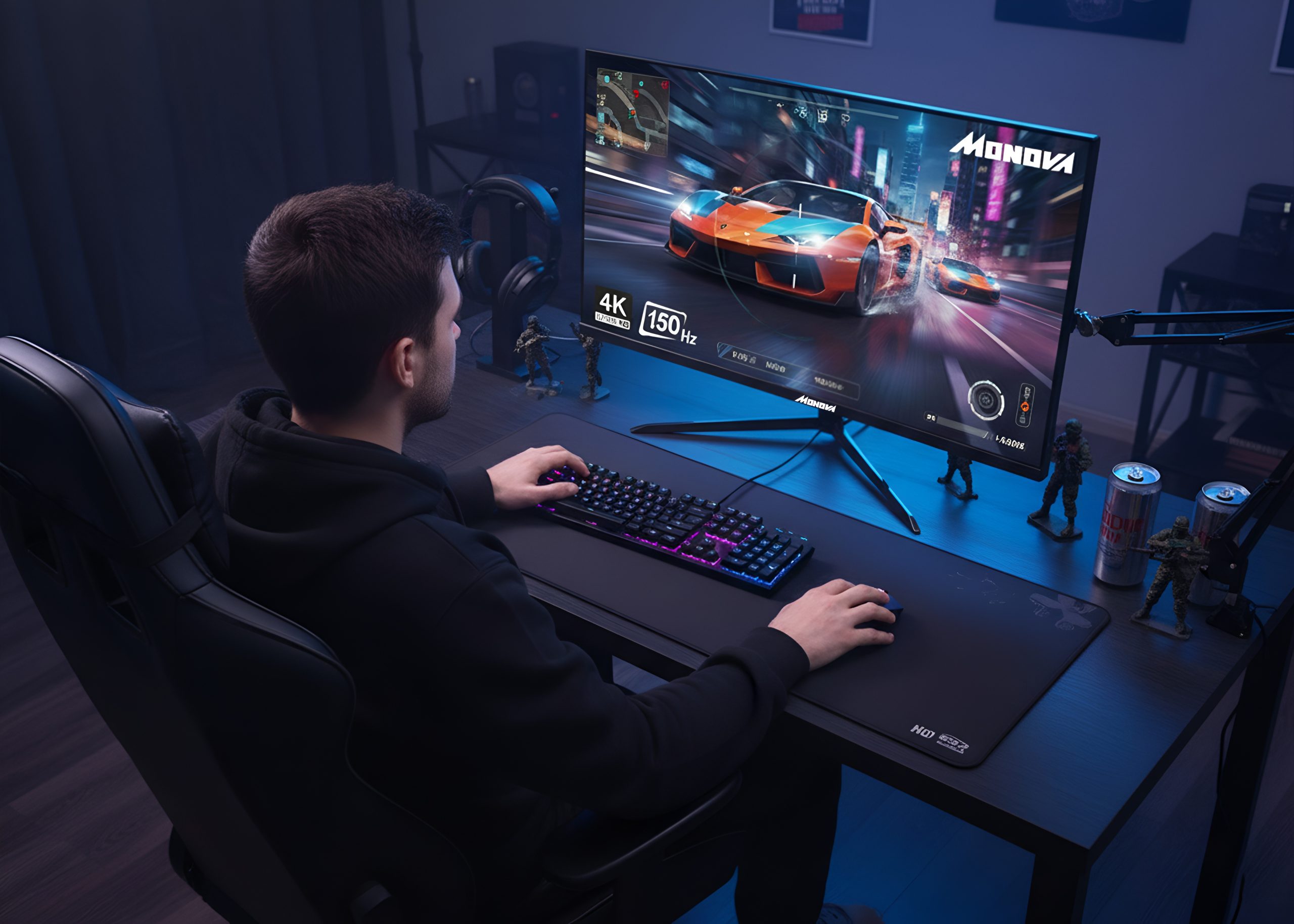 Monova 32 inch IPS 4K 150Hz Gaming Monitor- Sri Lanka