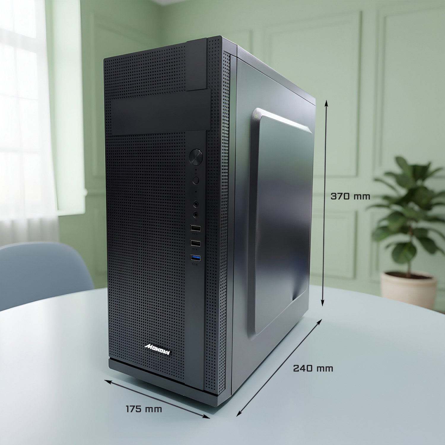 Monova GLEAM Casing with 230W PSU - Sri Lanka